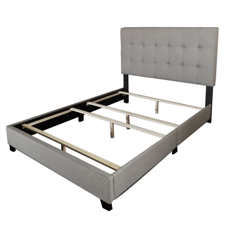 Exton 60" Queen Bed in Light Grey 101-298Q-LGY