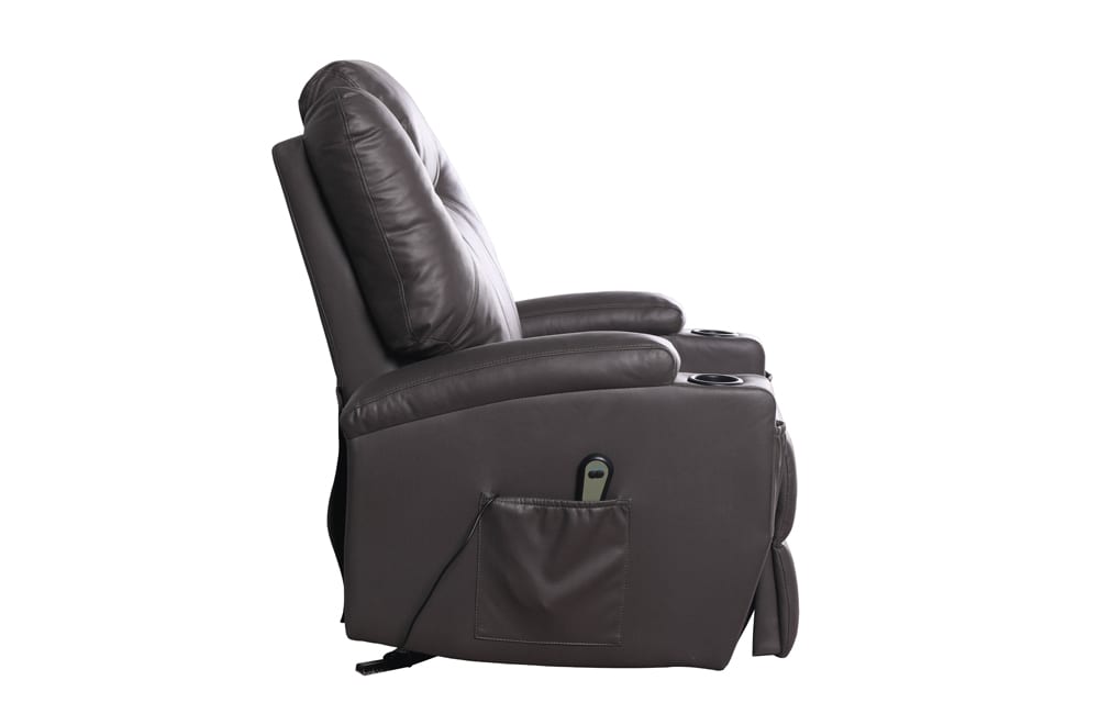 Chocolate Power Reclining Lift Chair T-1014