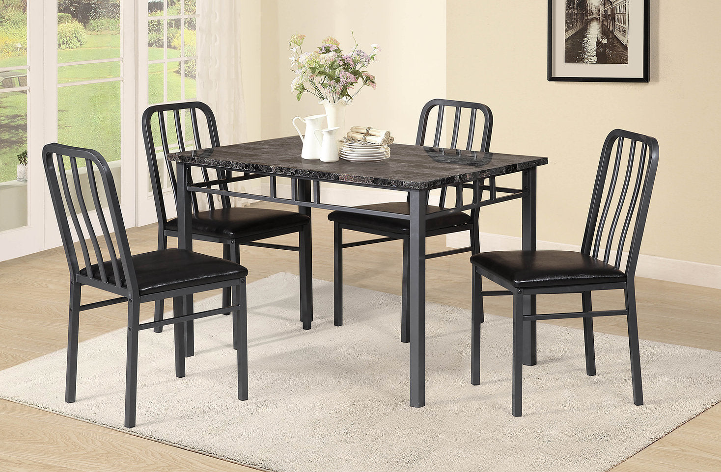 5 Pc Dining Set IF-1021