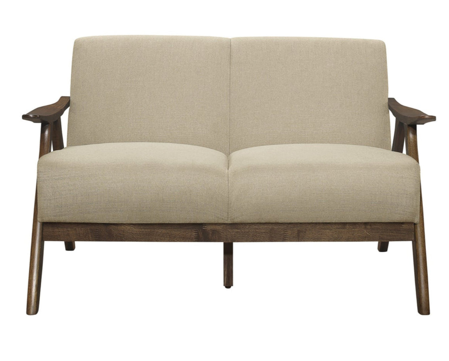 Light Brown Loveseat