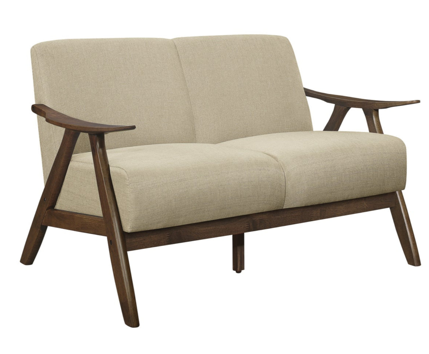 Light Brown Loveseat