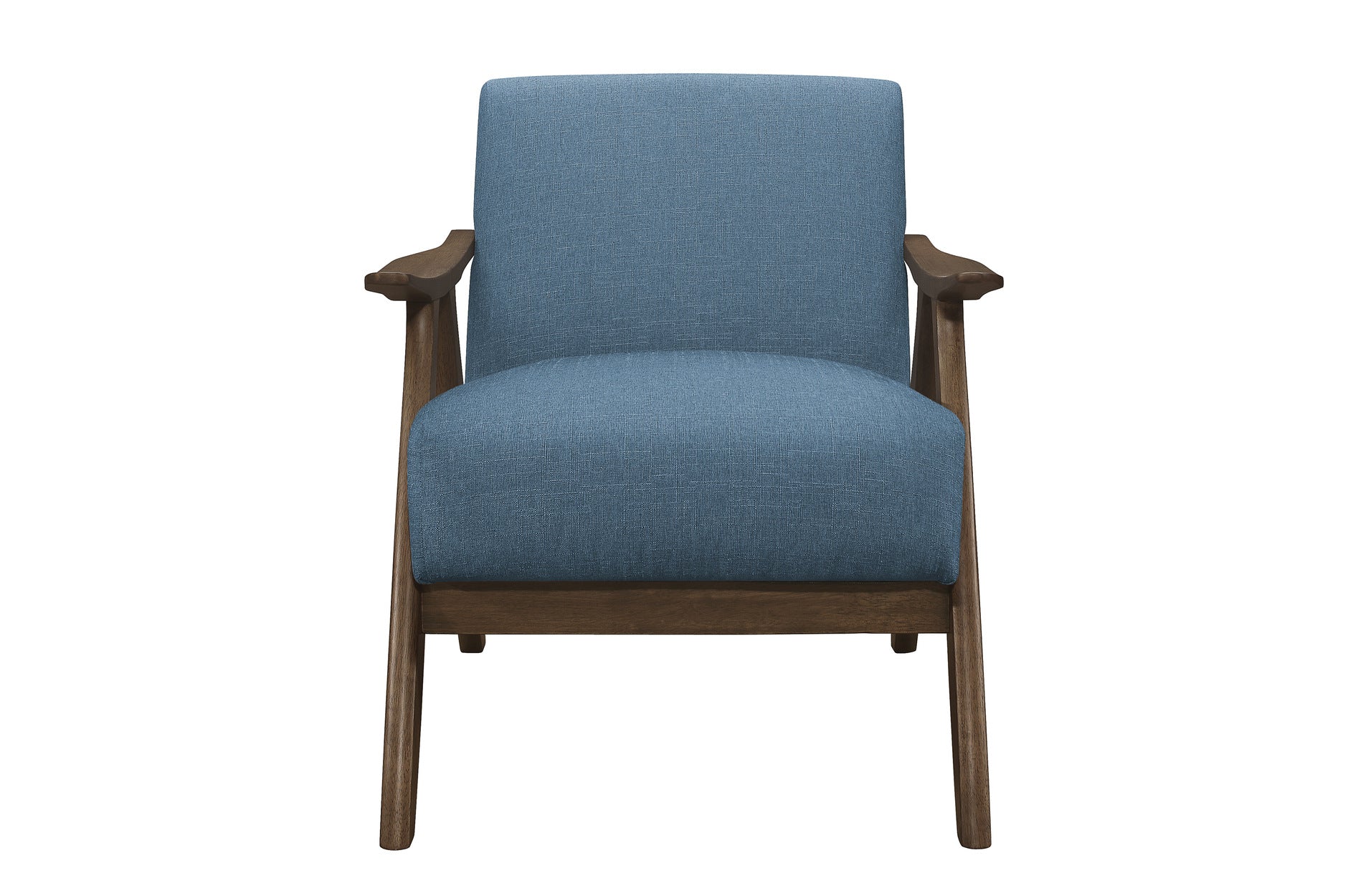 Damala Textured Dabric Sofa Set Blue 1138BU