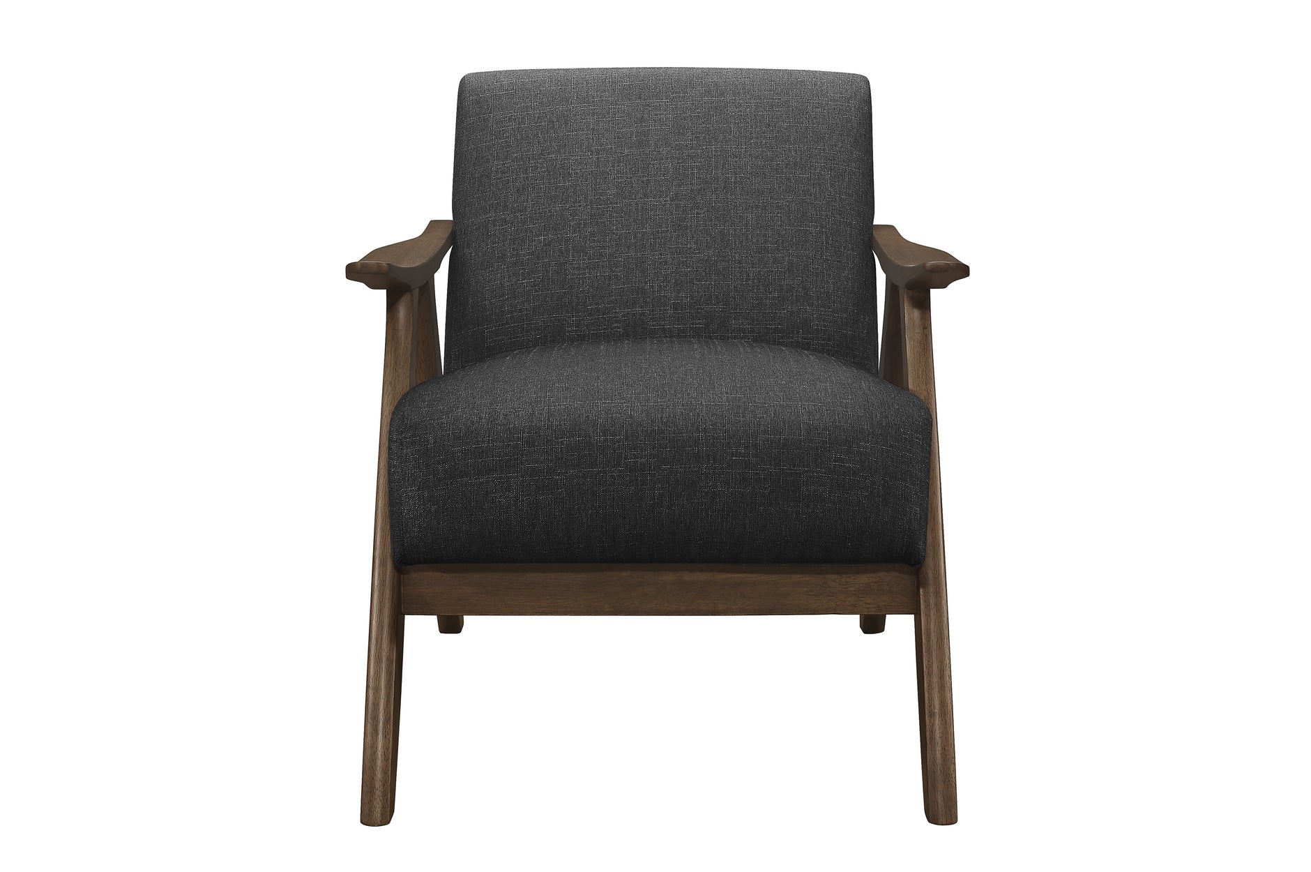 Damala Textured Fabric Sofa Set Dark Grey 1138DG