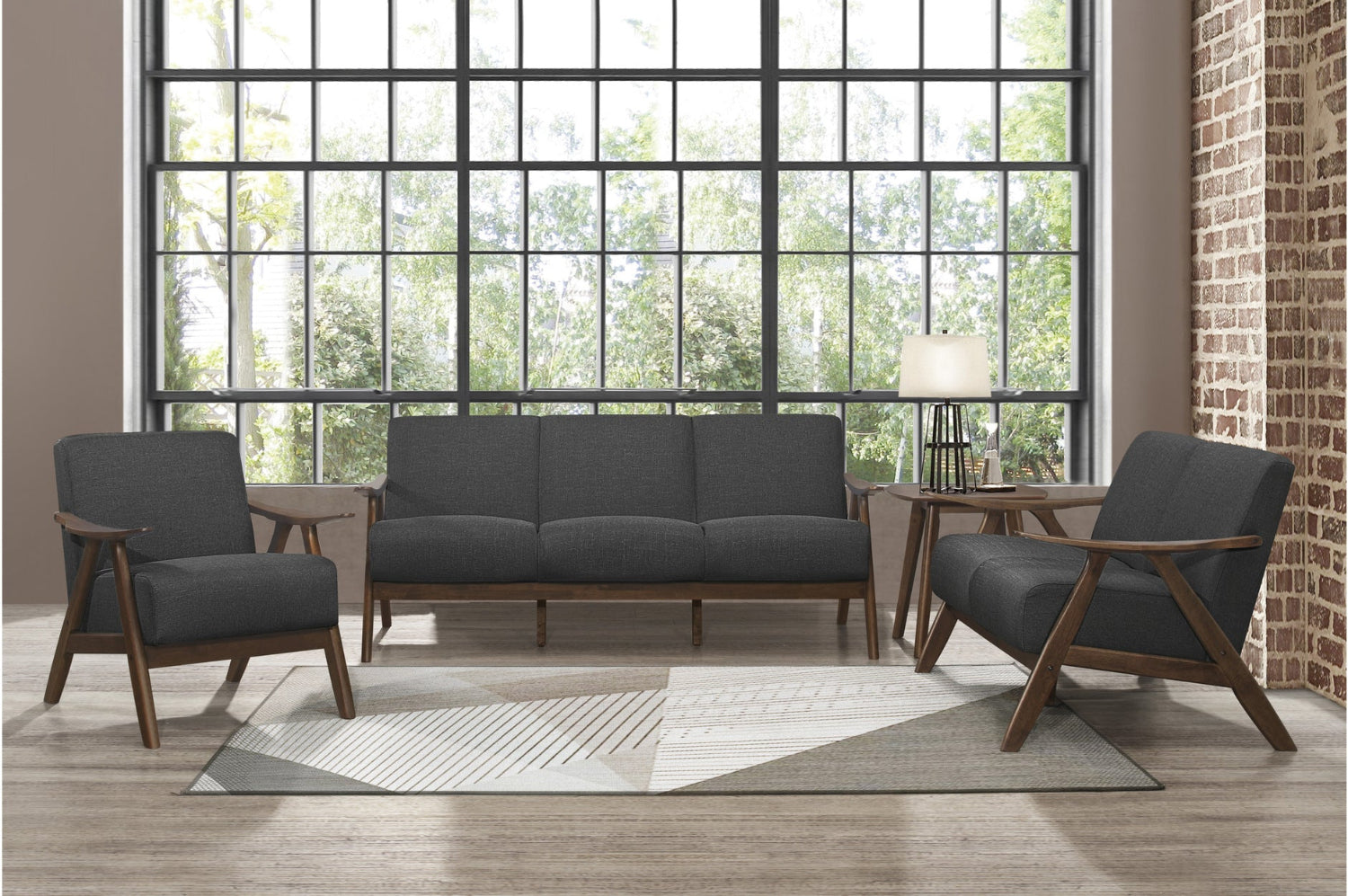 Grey Sofa Set