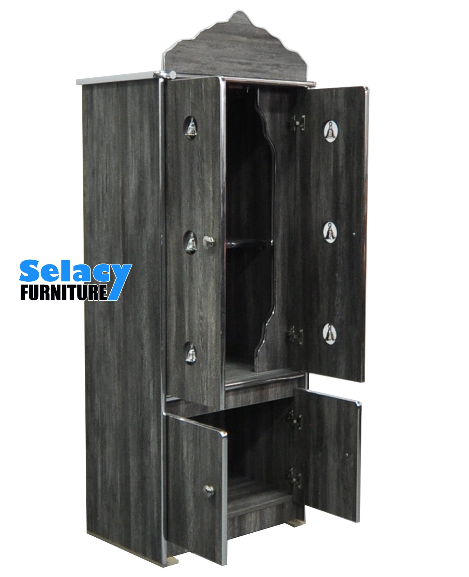 Vinayaga Mini Pooja Mandir with bell and Light