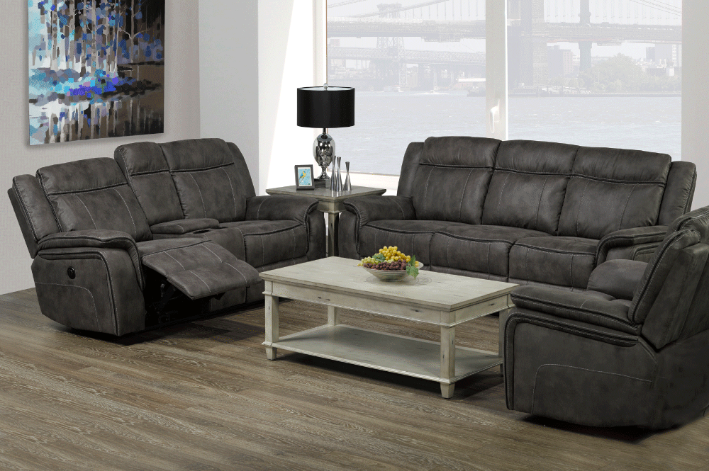 ( Discontinued ) Modern Power Motion Recliner Sofa Collection - T1417