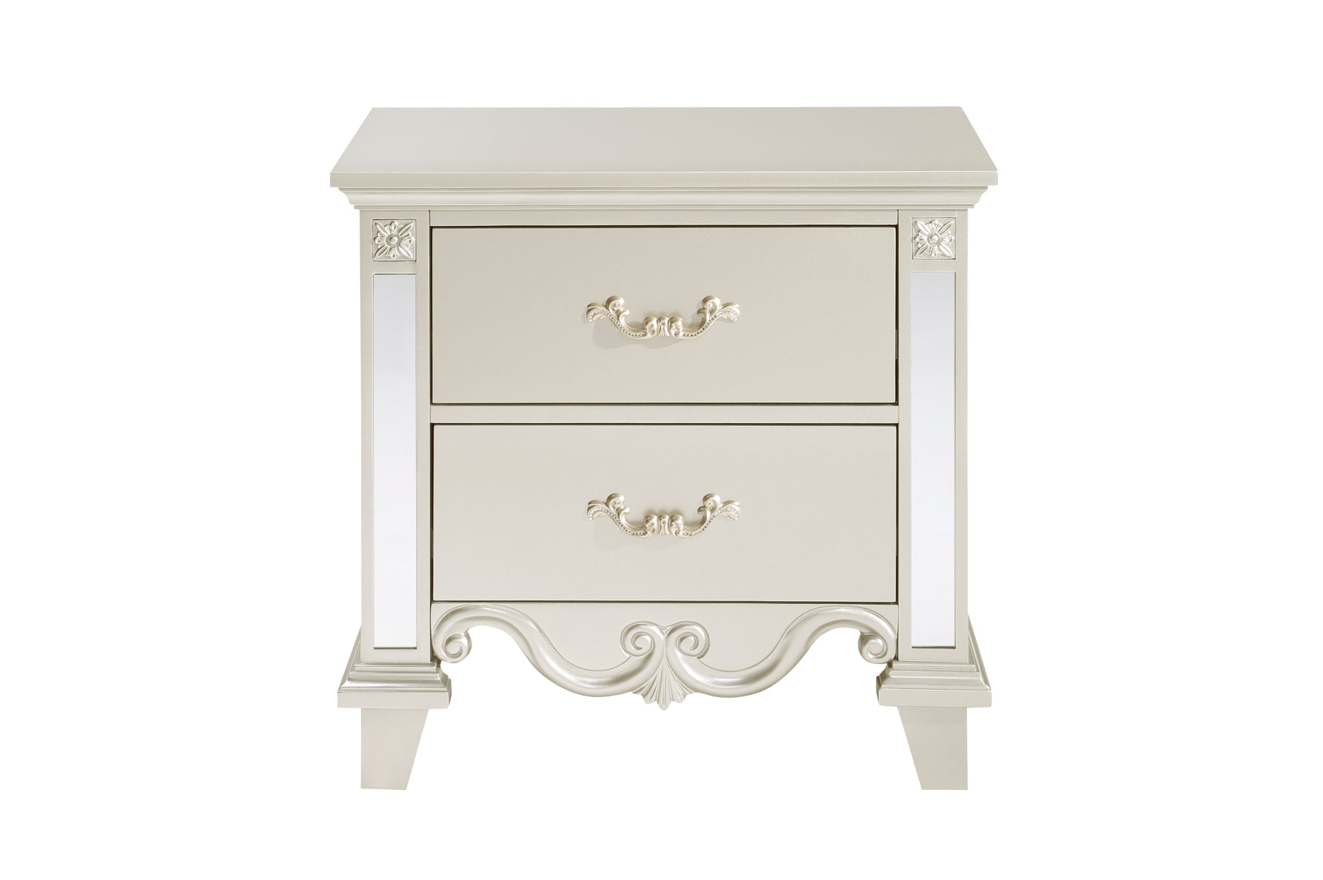 Ever Wooden 2 Drawer Night Stand 1429