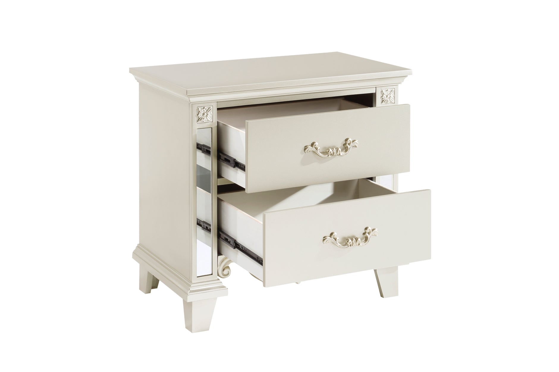 Ever Wooden 2 Drawer Night Stand 1429