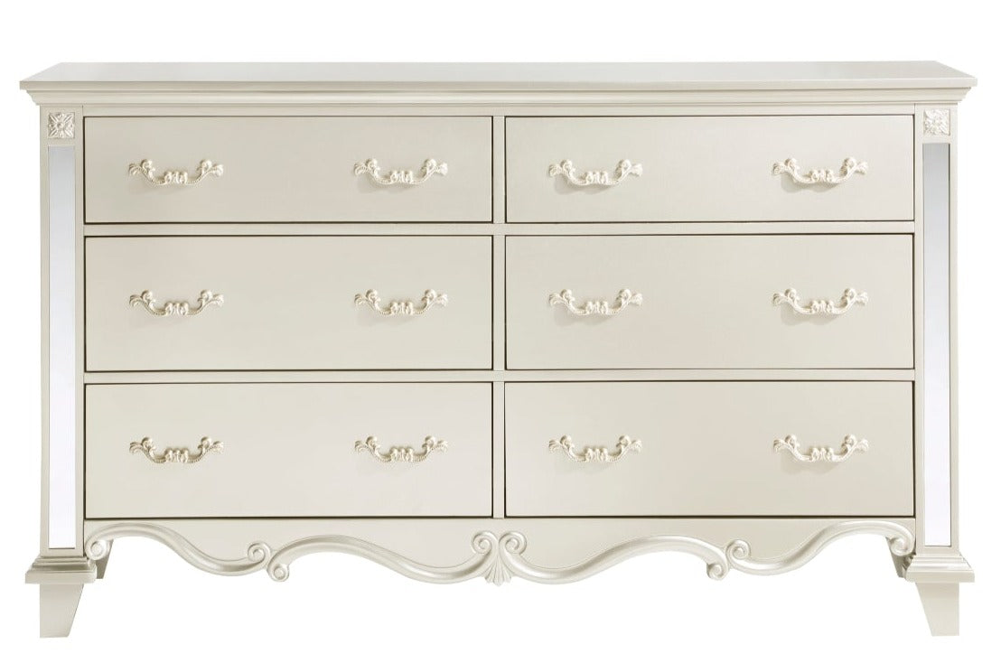 Ever Wooden Dresser & Mirror 1429