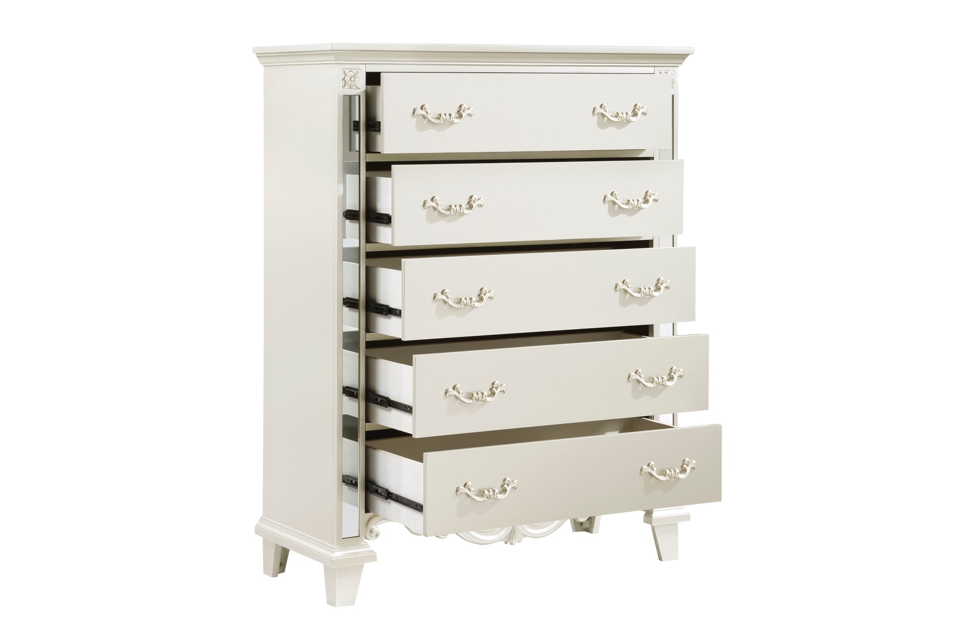 Ever Wooden 5 Drawer Chest 1429