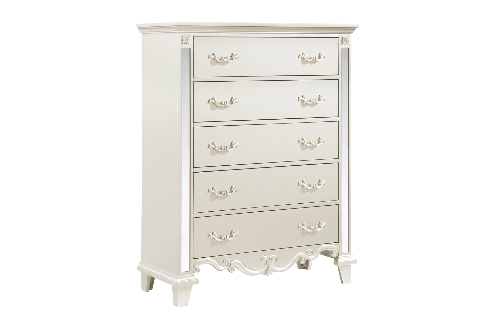 Ever Wooden 5 Drawer Chest 1429