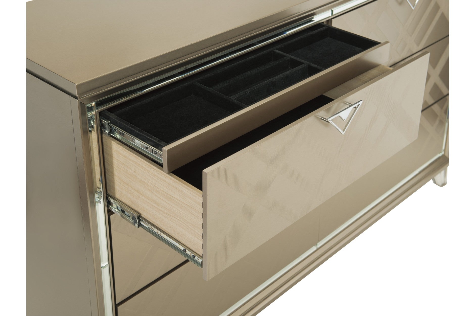 Bijou Bedroom Set With LED Headboard 1522