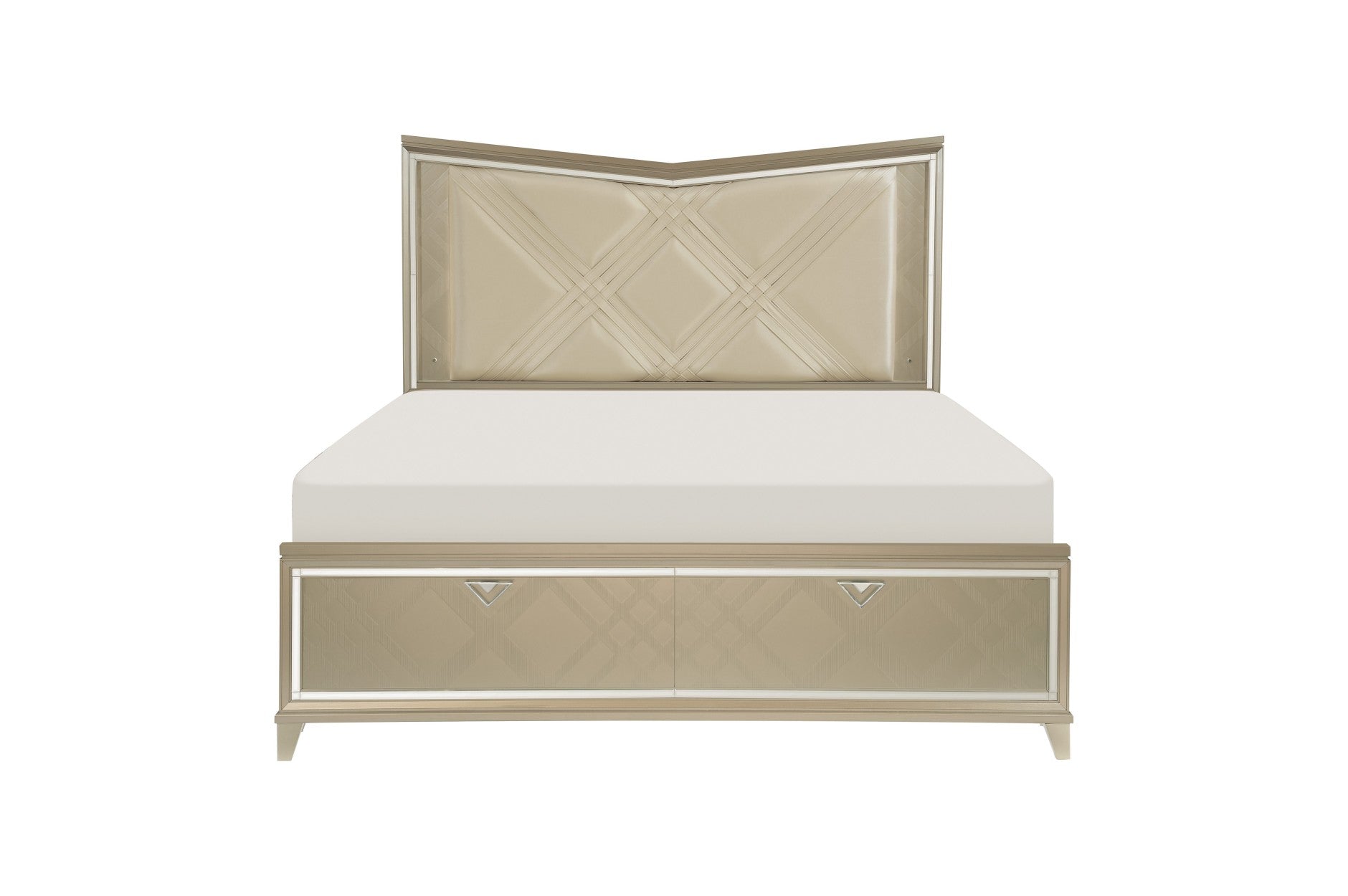 Bijou Bedroom Set With LED Headboard 1522