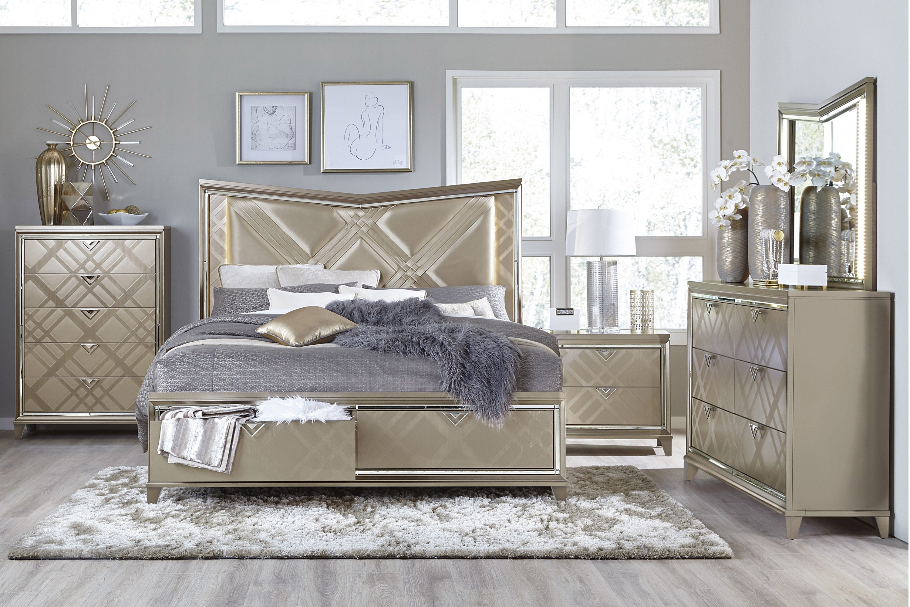 Bijou Bedroom Collection 1522