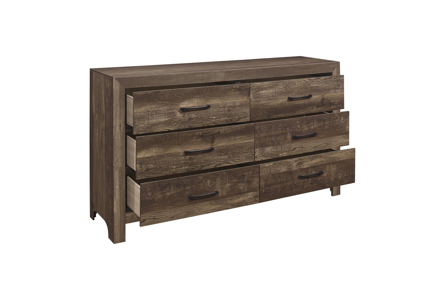 Corbin Rustic Brown Bedroom Set 1534