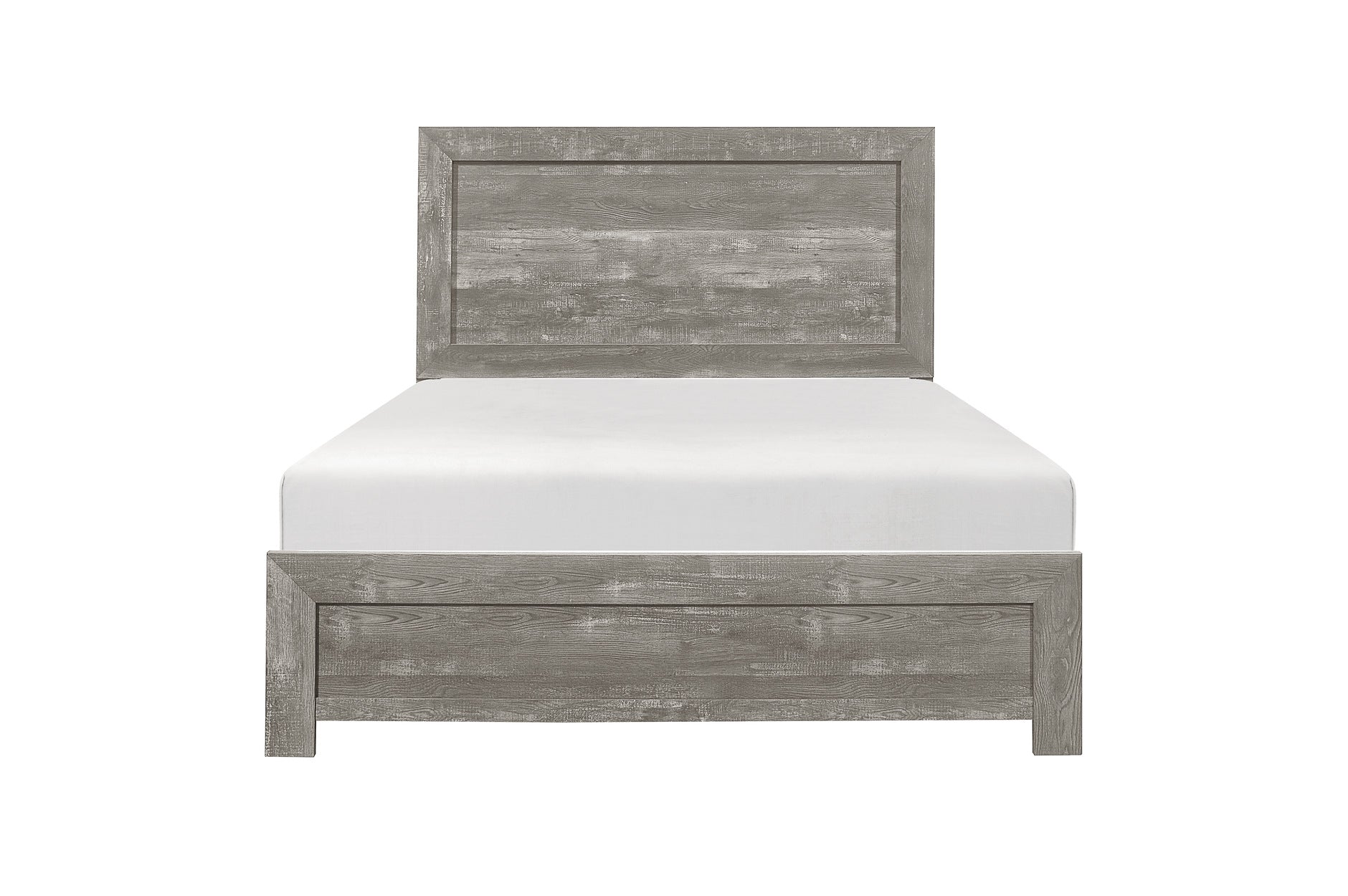 Rustic Grey Corbin Bed 1534