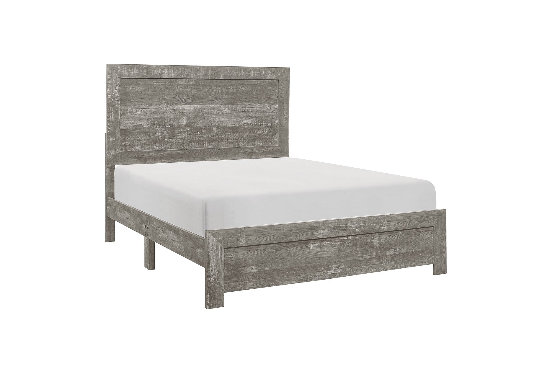 Rustic Grey Corbin Bed 1534