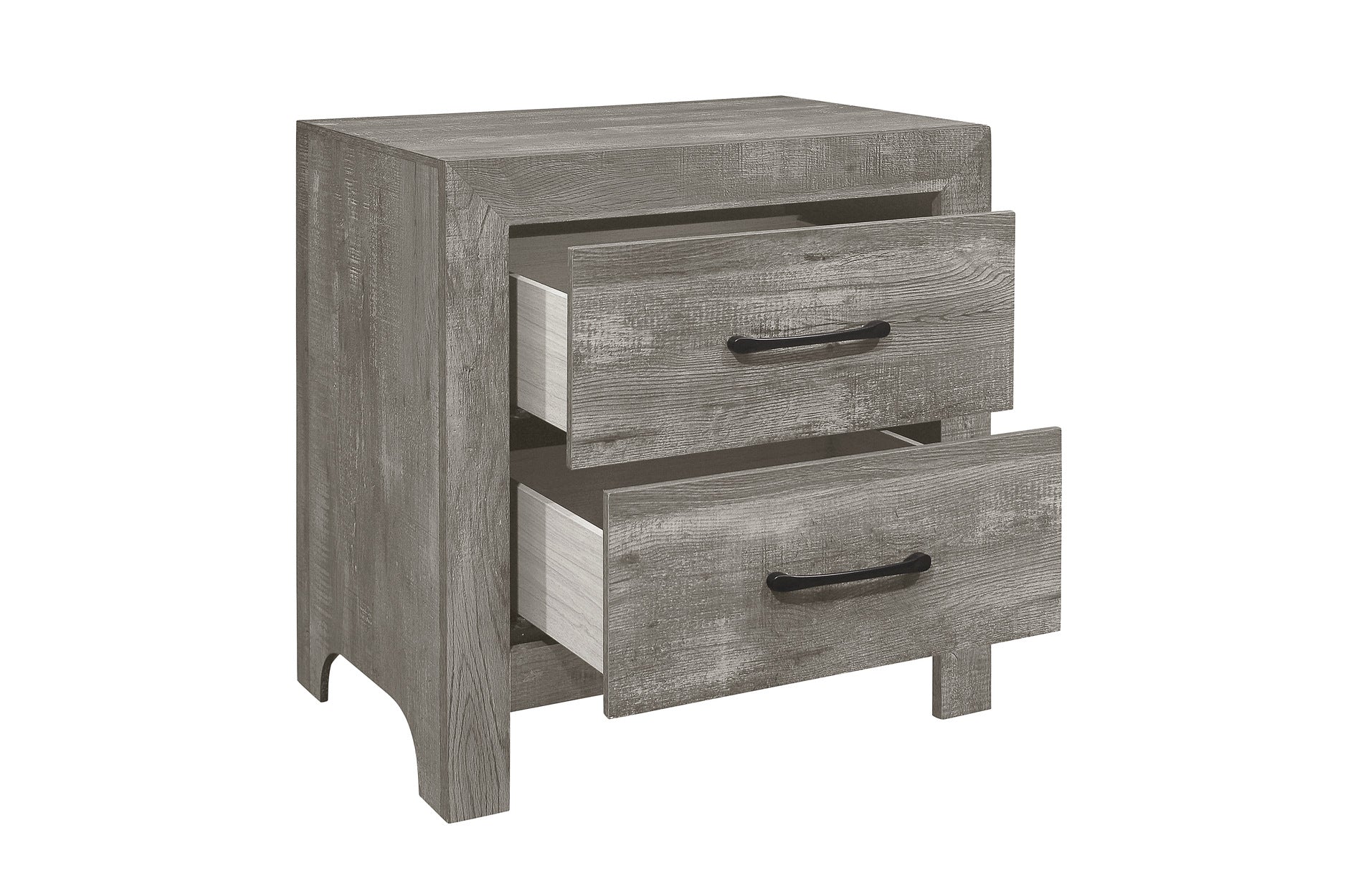 Corbin Rustic Grey Bedroom Set 1534