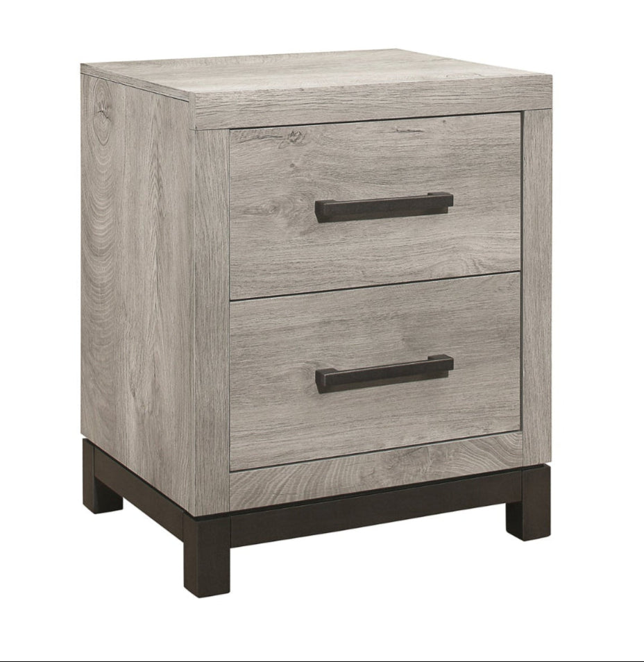 Light grey night stand