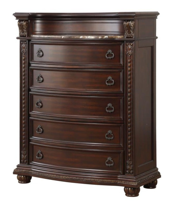 Dark Cherry Cavalier Chest 1757