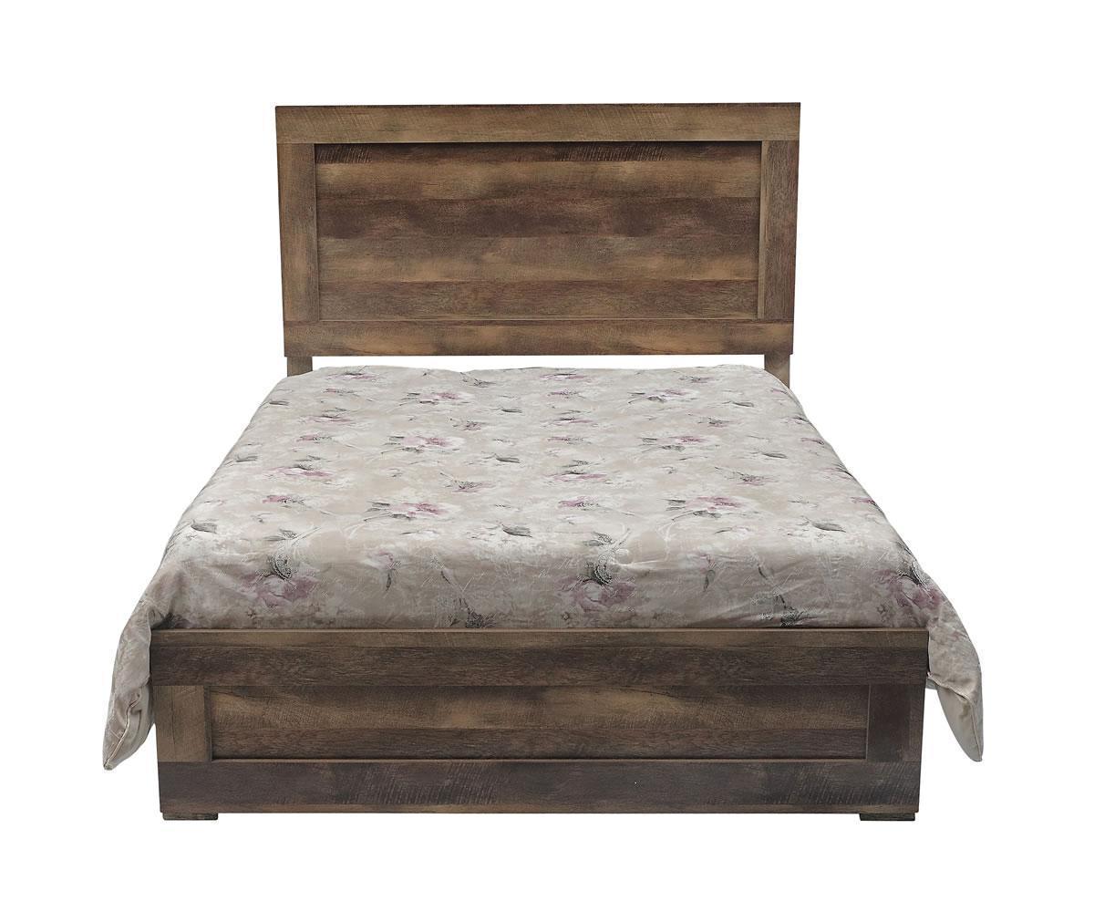 Caliban Wooden Bed Brown B0901