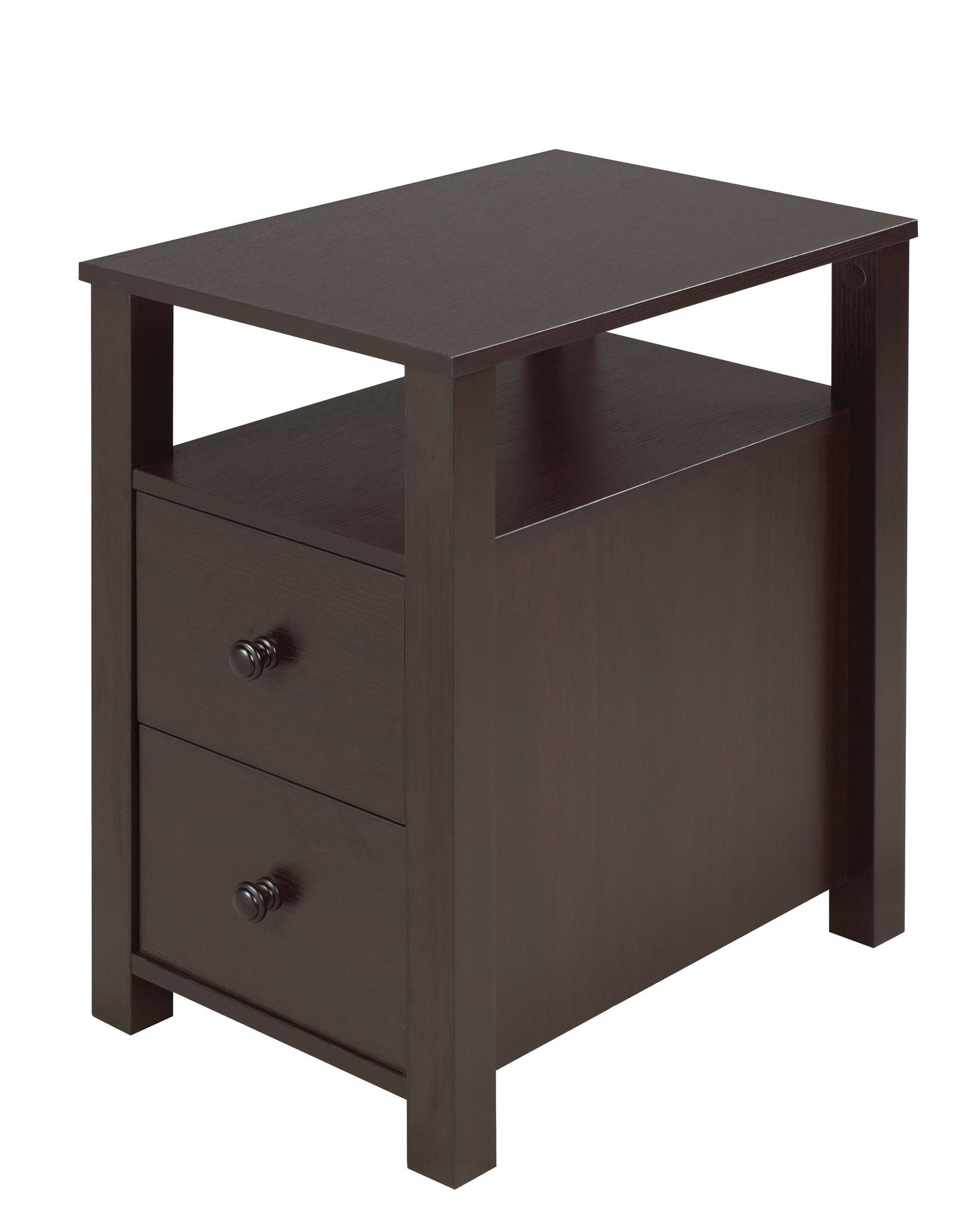 Dark Cherry Accent Table - 182310 RC