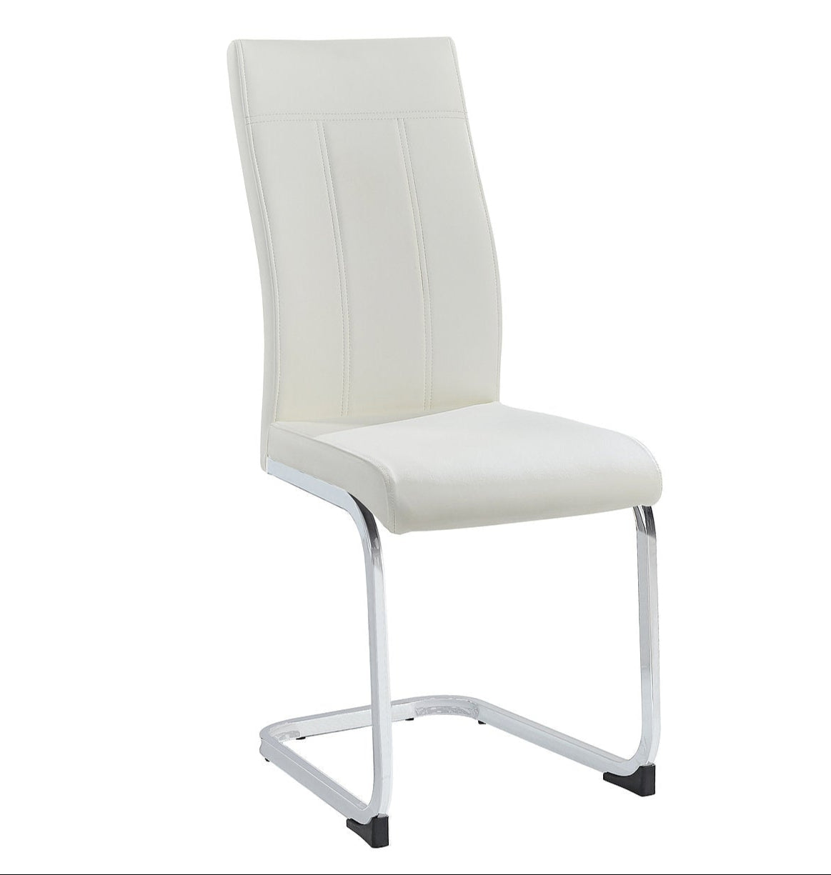 6 Piece White Dining Chair C-1878