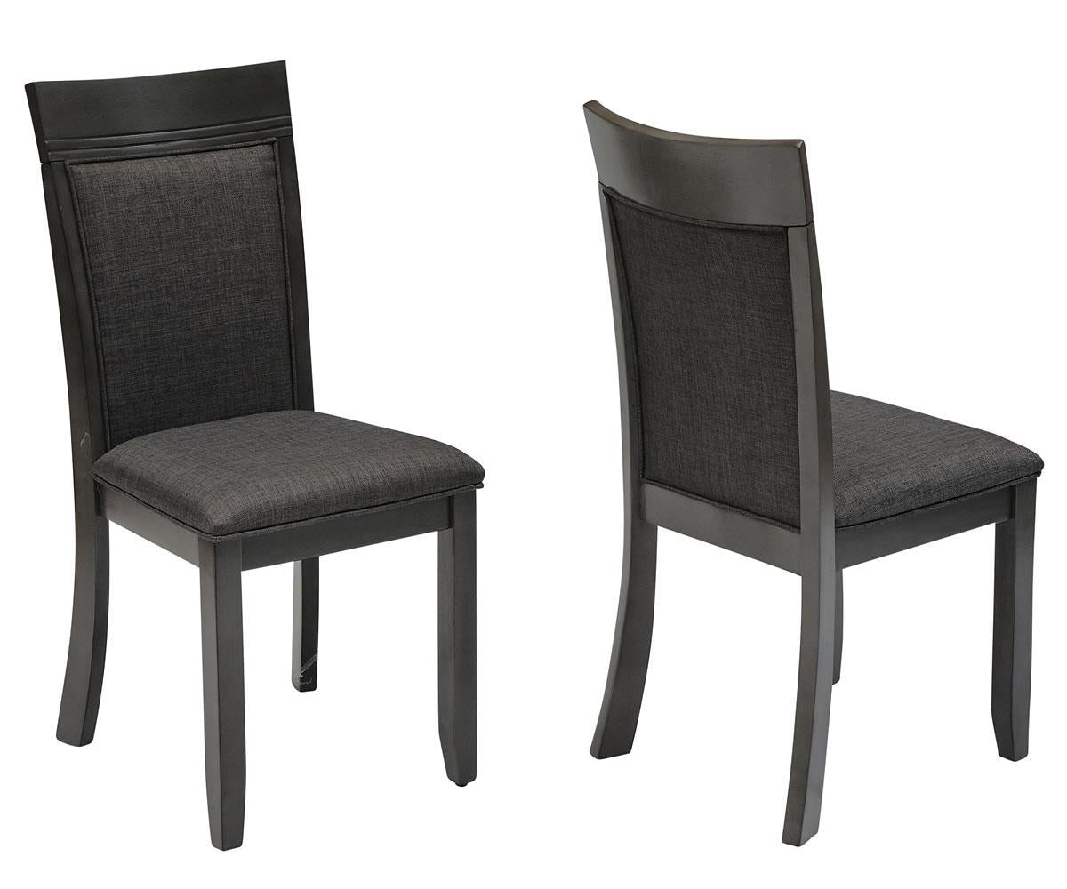 Nellie Chairs Set Of 2 Grey C-3649