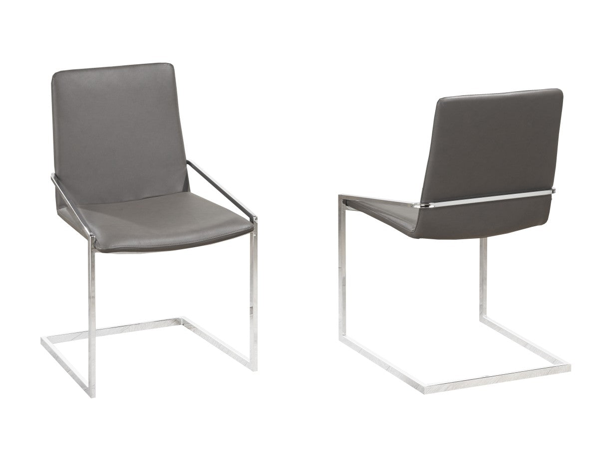 Grey Dining Chair Set Of 2 3656-CP