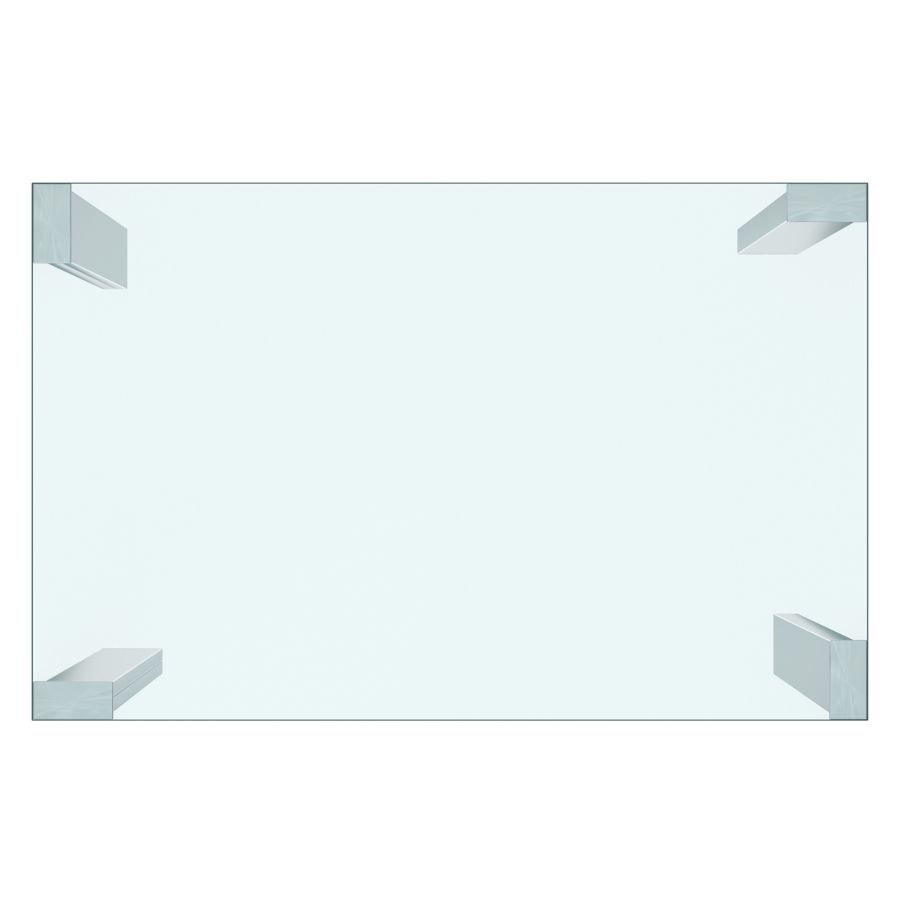 Frankfurt Rectangular Dining Table in Stainless Steel 201-165