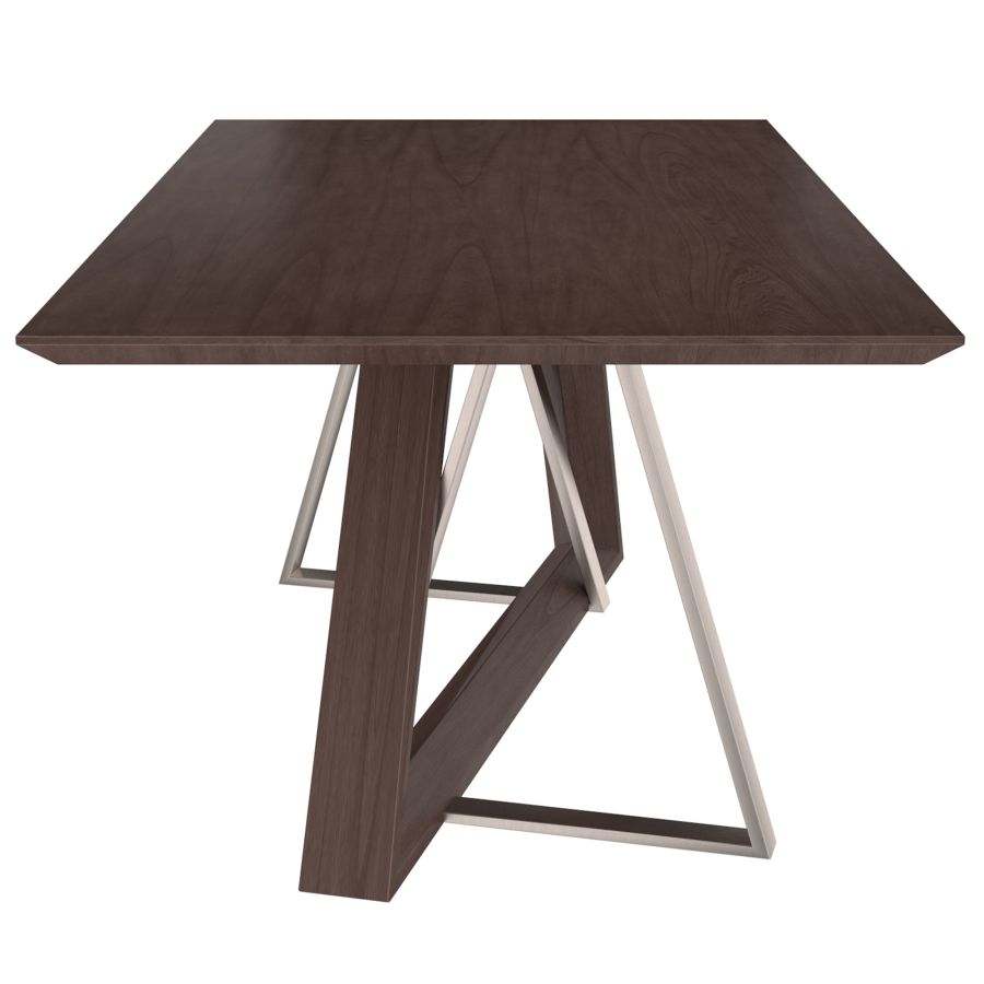 Drake Rectangular Dining Table in Walnut 201-219WAL