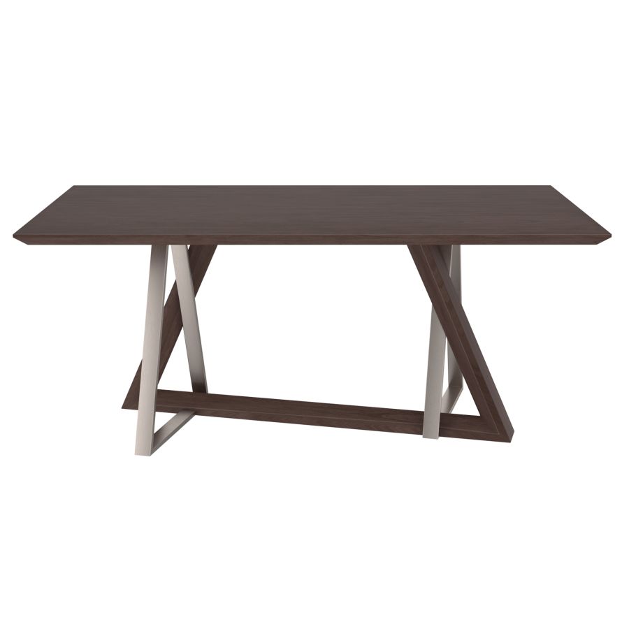 Drake Rectangular Dining Table in Walnut 201-219WAL
