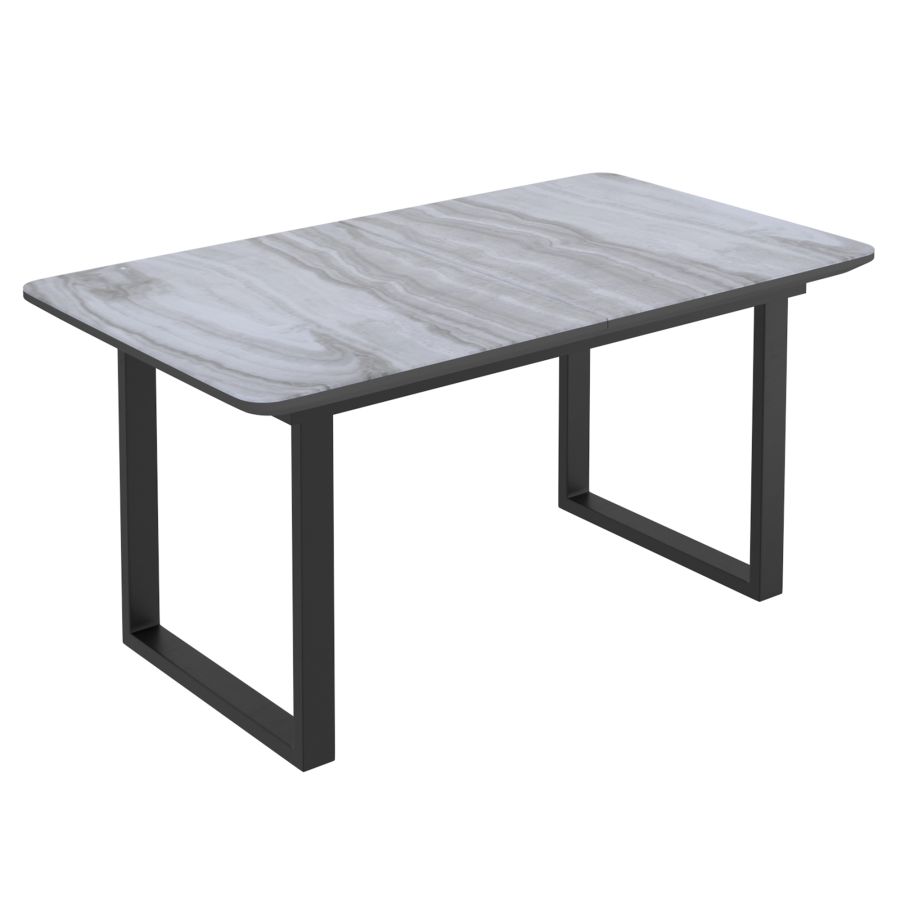 Gavin Dining Table with Extension in Black 201-360BK