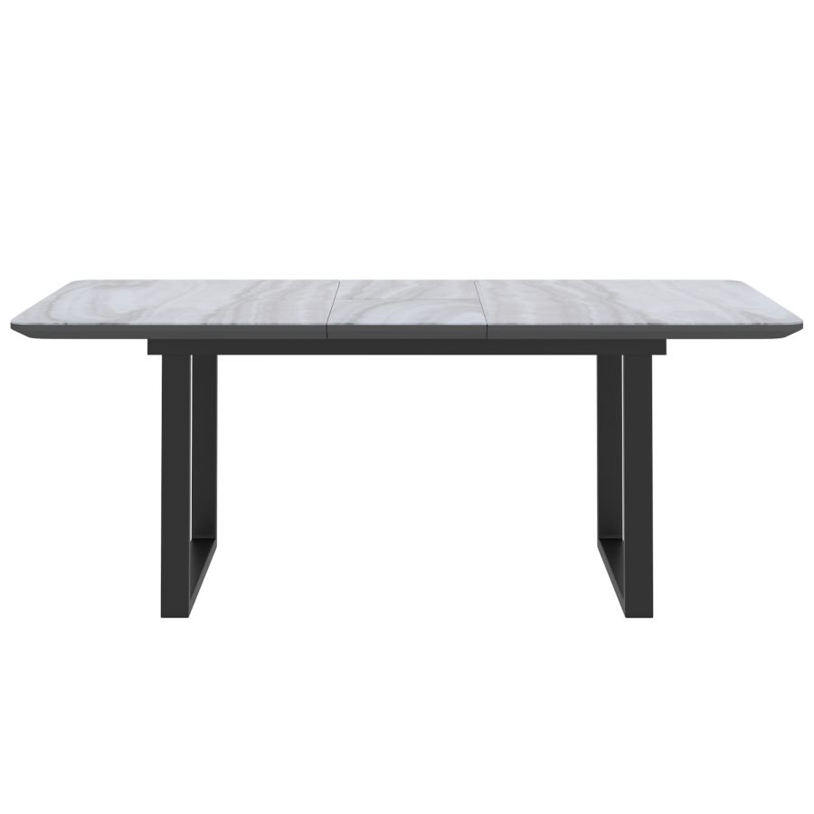 Gavin Dining Table with Extension in Black 201-360BK