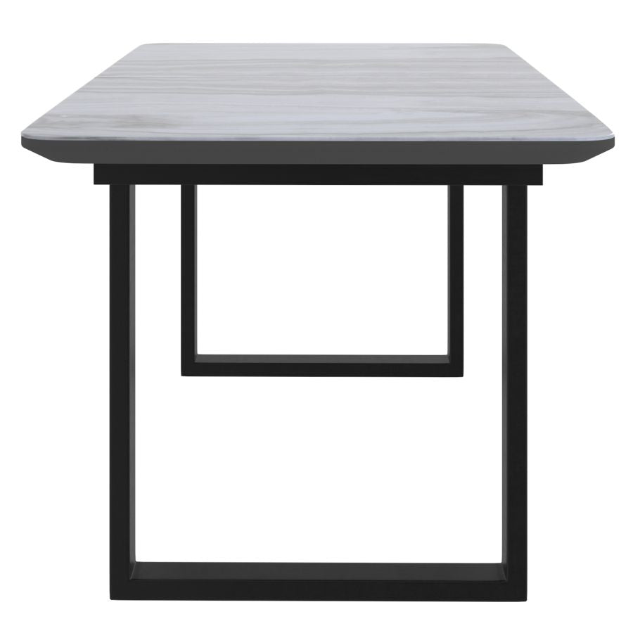 Gavin Dining Table with Extension in Black 201-360BK