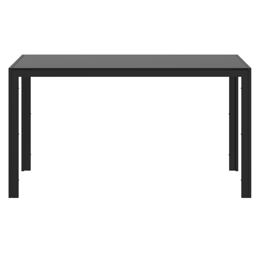 Contra Rectangular Dining Table in Black 201-843BK