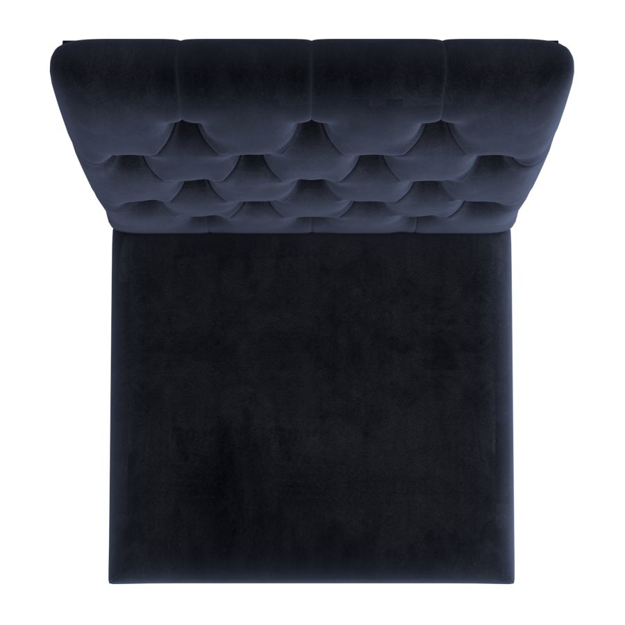 Azul Side Chair, Set of 2 in Black and Gold 202-600BK_GL