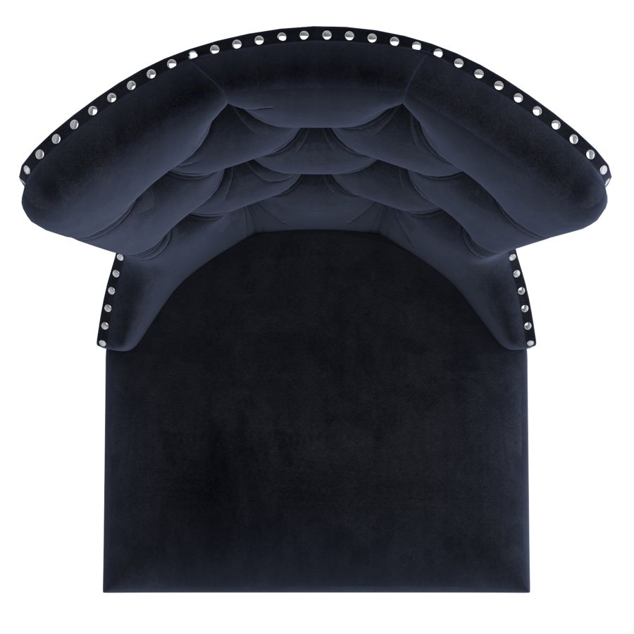 Hollis Side Chair, set of 2, in Black 202-614BLK