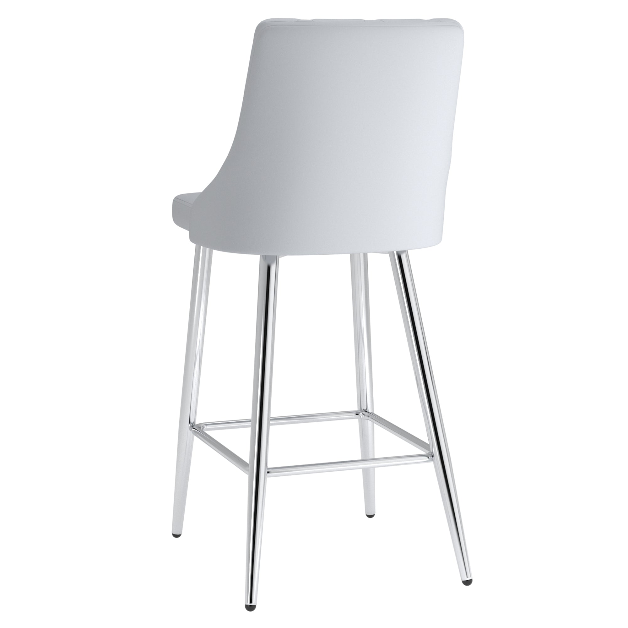 Devo 26" Counter Stool, Set of 2, in Light Grey 203-087LG