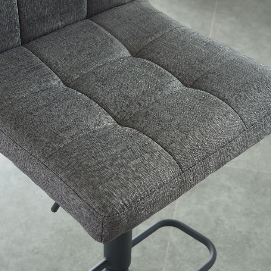 Sorb Adjustable Air Lift Stool, Set of 2 in Grey 203-327GRY