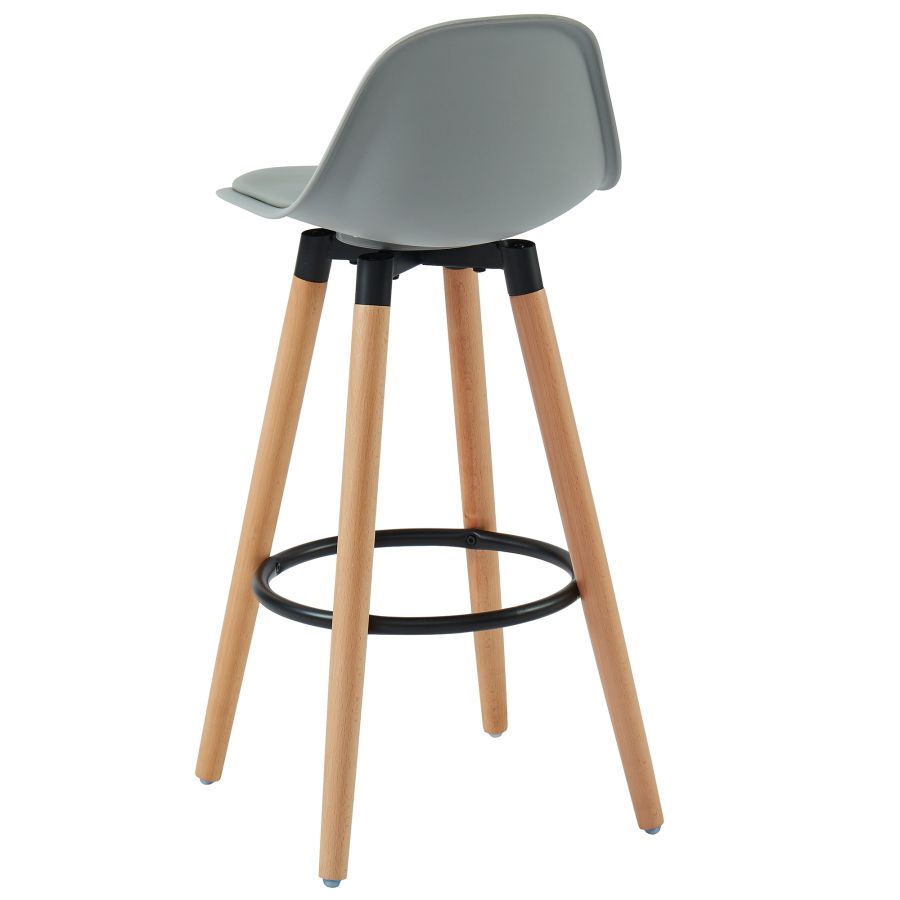 Diablo 26'' Counter Stool, set of 2 in Grey 203-352GY