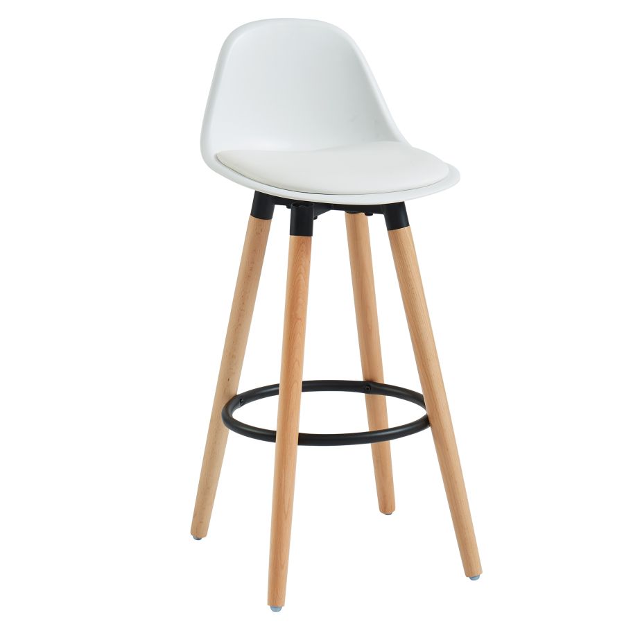 Diablo 26'' Counter Stool, set of 2 in White 203-352WT