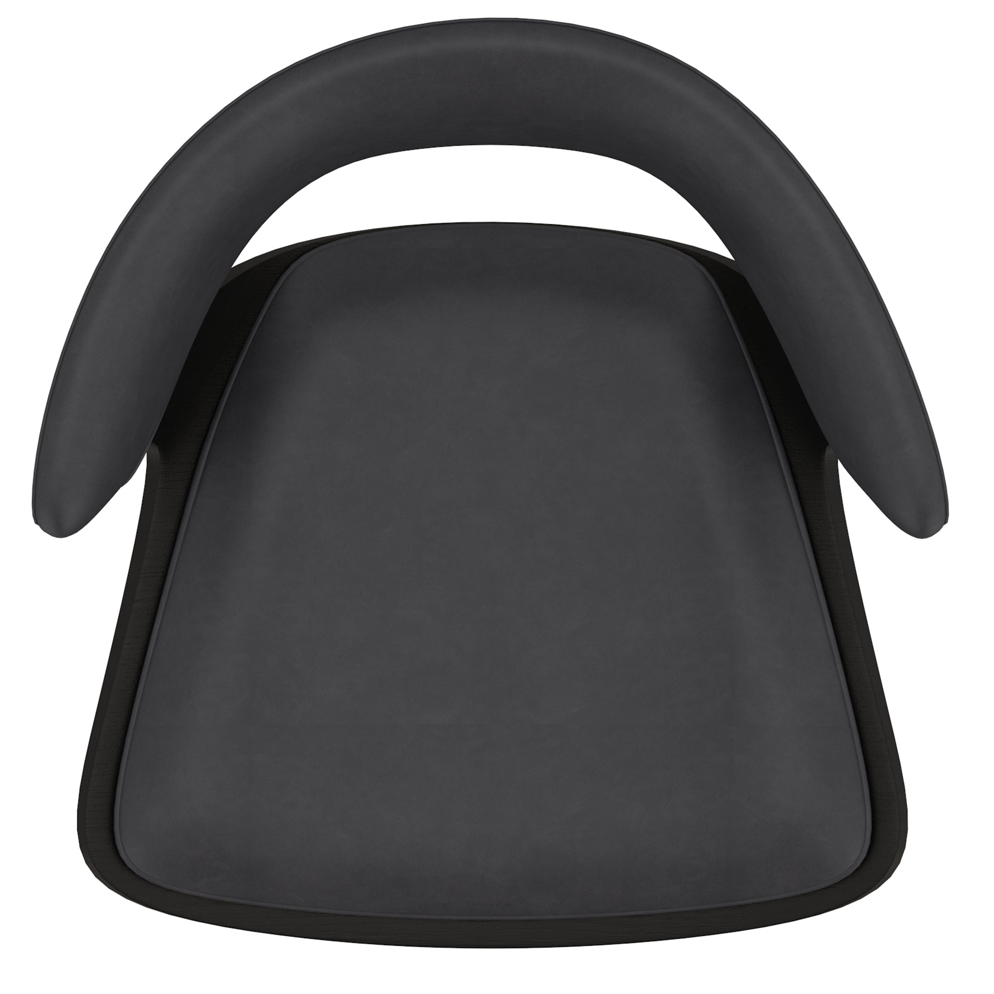 Rover Adjustable Air Lift Stool in Charcoal and Black 203-554CH