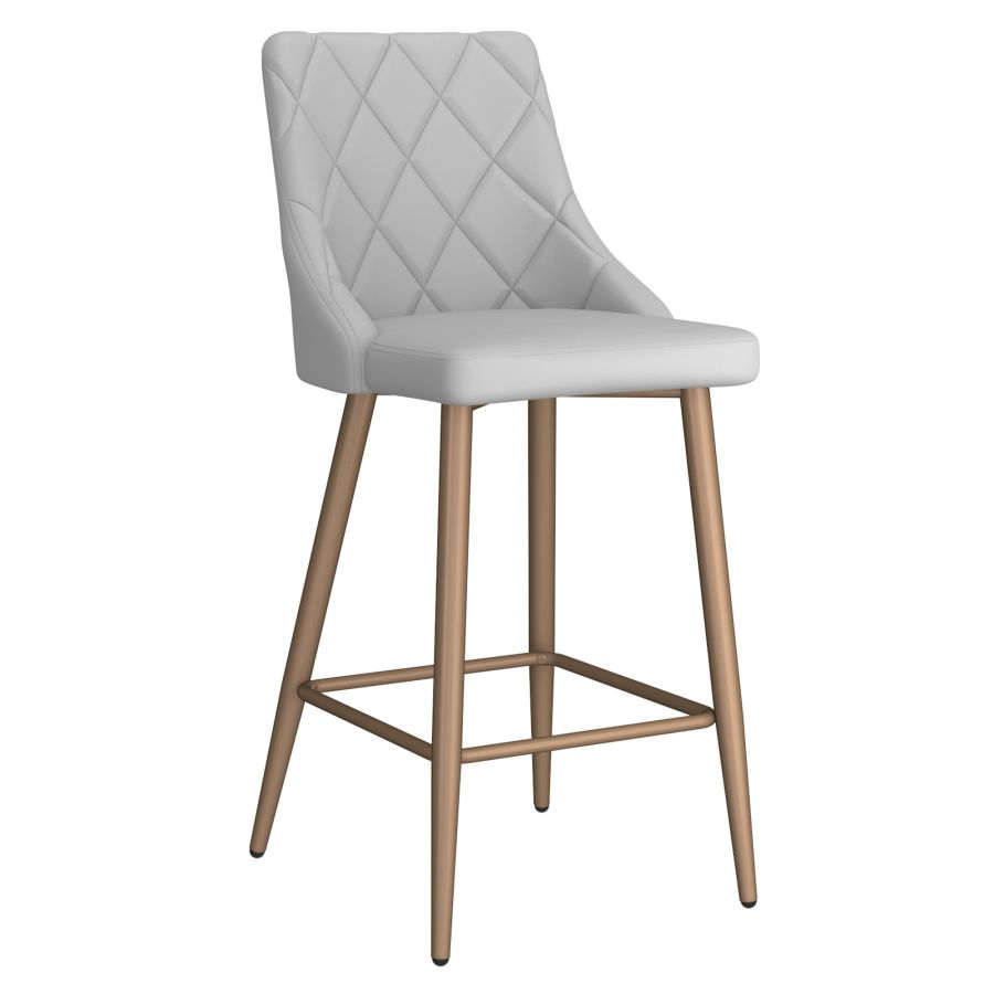 Antoine 26" Counter Stool, Set of 2, in Light Grey 203-573LG