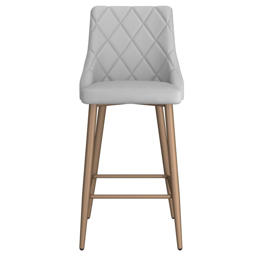 Antoine 26" Counter Stool, Set of 2, in Light Grey 203-573LG