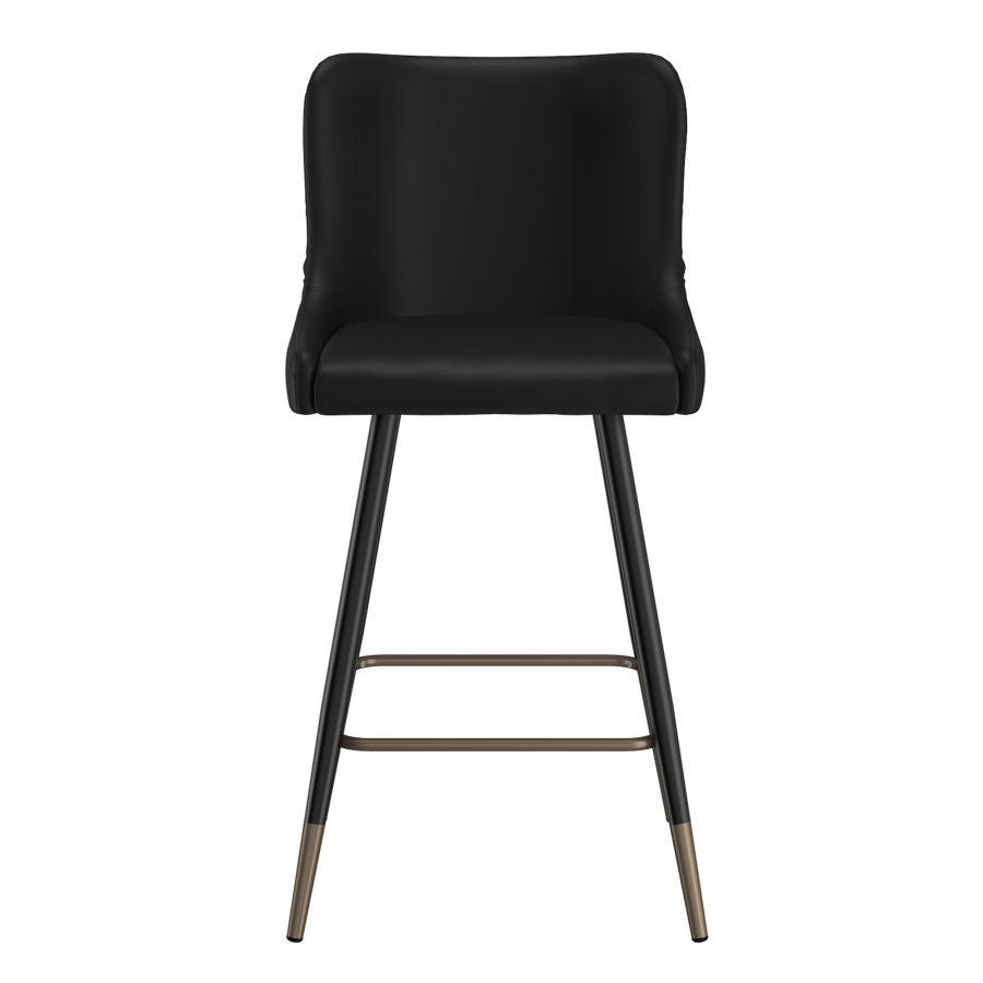 Xander 26" Counter Stool, Set of 2, in Black 203-620BK