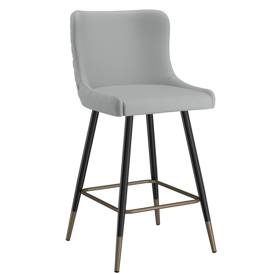 Xander 26" Counter Stool, Set of 2, in Light Grey 203-620LG