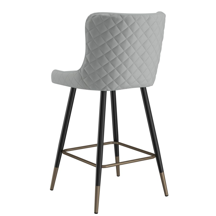 Xander 26" Counter Stool, Set of 2, in Light Grey 203-620LG