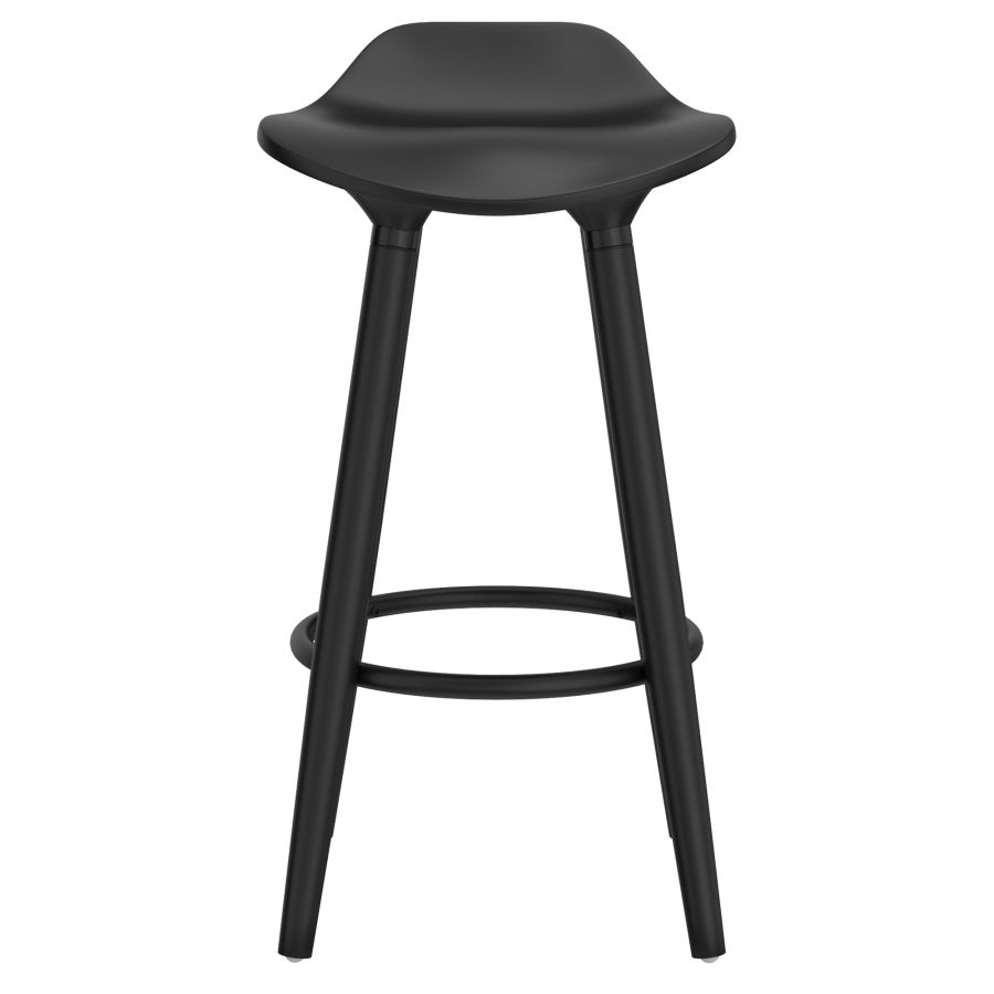 Trex 26" Counter Stool, Set of 2 in Black 203-990BK