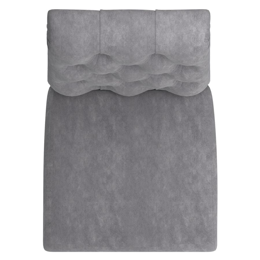 Napoli/Chloe 7pc Dining Set in Grey with Grey Chair 207-545GY/552GY